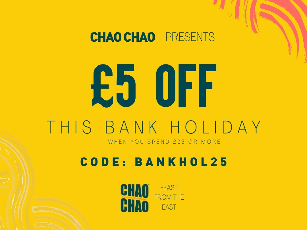 GET £5 OFF WITH CODE: BANKHOL25